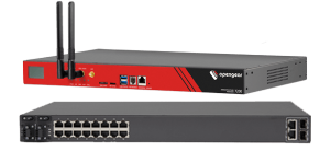 Serwer konsolowy RS-232 over IP - OpenGear IM7216, 2 x DC, 4G LTE