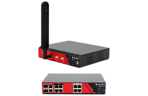 Serwer konsolowy RS-232 over IP - OpenGear OM1204, 4G LTE, 4 Porty Gigabit Switch