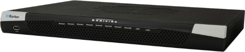Przełącznik KVM over IP - Raritan Dominion DKX3-108 Bok.png