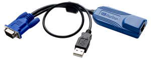 Adapter do przełączników KVM over IP, złącze VGA - Raritan D2CIM-VUSB