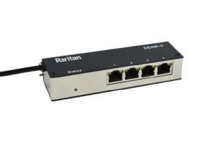 Adapter do przełączników KVM over IP, 4 x złącze szeregowe RS-232 (RJ-45) - Raritan DSAM-4