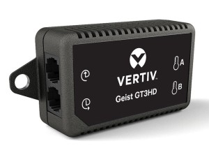 Czujnik środowiskowy - Vertiv Geist 3 x Temperatura / Wilgotność / Punkt rosy, kabel 3 m