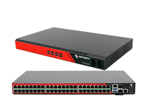 Serwer konsolowy RS-232 over IP - OpenGear OM2248, 2 x 10G Fiber SFP+