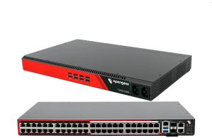 Serwer konsolowy RS-232 over IP - OpenGear OM2224, 24 Port Gigabit Switch